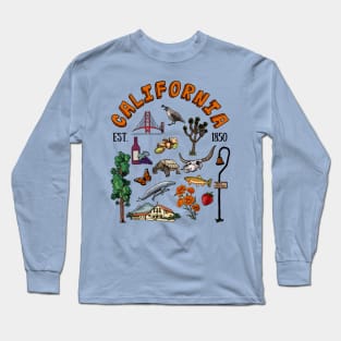 California Pictures Long Sleeve T-Shirt